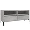 TV staliukas Televizoriaus spintelė, betono pilka, 100x34,5x44,5cm, mediena
