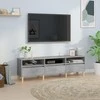 TV staliukas Televizoriaus spintelė, betono pilka, 150x30x44,5cm, mediena