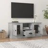 TV staliukas Televizoriaus spintelė, betono pilka, 100x35,5x45cm, mediena