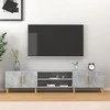 TV staliukas Televizoriaus spintelė, betono pilka, 180x31,5x40cm, mediena