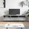 TV staliukas Televizoriaus spintelė, betono pilka, 150x30x44,5cm, mediena