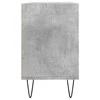 TV staliukas Televizoriaus spintelė, betono pilka, 103,5x30x50cm, mediena