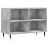 TV staliukas Televizoriaus spintelė, betono pilka, 69,5x30x50cm, mediena