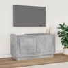 TV staliukas Televizoriaus spintelė, betono pilka, 80x35x45cm, mediena