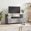 TV staliukas Televizoriaus spintelė, betono pilka, 102x34,5x43cm, mediena