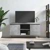 TV staliukas Televizoriaus spintelė, betono pilka, 104x35x50cm, mediena