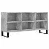 TV staliukas Televizoriaus spintelė, betono pilka, 103,5x30x50cm, mediena