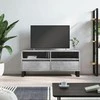 TV staliukas Televizoriaus spintelė, betono pilka, 100x34,5x44,5cm, mediena