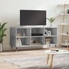 TV staliukas Televizoriaus spintelė, betono pilka, 103,5x30x50cm, mediena