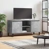 TV staliukas Televizoriaus spintelė, betono pilka, 104x35x50cm, mediena