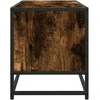 TV staliukas Televizoriaus spintelė, dūminė, 100x34,5x40cm, mediena/metalas