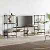 TV staliukas Televizoriaus spintelė, dūminė, 206,5x28,5x95cm, mediena