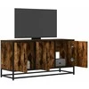 TV staliukas Televizoriaus spintelė, dūminė, 100x35x50cm, mediena ir metalas