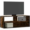 TV staliukas Televizoriaus spintelė, dūminė, 100x31x39,5cm, mediena/metalas