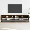 TV staliukas Televizoriaus spintelė, dūminio ąžuolo, 180,5x40x46cm, mediena