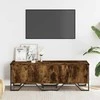 TV staliukas Televizoriaus spintelė, dūminio ąžuolo, 122x34x41cm, mediena