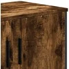 TV staliukas Televizoriaus spintelė, dūminio ąžuolo, 122x34x41cm, mediena
