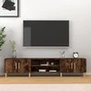 TV staliukas Televizoriaus spintelė, dūminio ąžuolo, 180x31,5x40cm, mediena