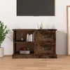 TV staliukas Televizoriaus spintelė, dūminio ąžuolo, 73x35,5x47,5cm, mediena