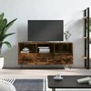 TV staliukas Televizoriaus spintelė, dūminio ąžuolo, 102x36x50cm, mediena