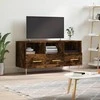 TV staliukas Televizoriaus spintelė, dūminio ąžuolo, 102x36x50cm, mediena