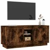 TV staliukas Televizoriaus spintelė, dūminio ąžuolo, 102x35x45cm, mediena