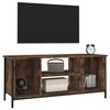 TV staliukas Televizoriaus spintelė, dūminio ąžuolo, 102x35x45cm, mediena