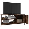 TV staliukas Televizoriaus spintelė, dūminio ąžuolo, 100x40x45cm, mediena