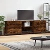 TV staliukas Televizoriaus spintelė, dūminio ąžuolo, 150x30x50cm, mediena