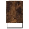 TV staliukas Televizoriaus spintelė, dūminio ąžuolo, 103,5x30x50cm, mediena