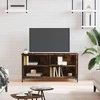 TV staliukas Televizoriaus spintelė, dūminio ąžuolo, 100x40x50cm, mediena