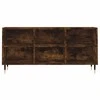 TV staliukas Televizoriaus spintelė, dūminio ąžuolo, 103,5x30x50cm, mediena