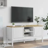 TV staliukas Televizoriaus spintelė FLORO, balta, 114x43x55cm, pušis