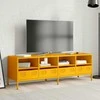 TV staliukas Televizoriaus spintelė, garstyčių, 135x39x43,5cm, plienas