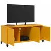 TV staliukas Televizoriaus spintelė, garstyčių, 100,5x39x43,5cm, plienas
