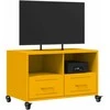 TV staliukas Televizoriaus spintelė, garstyčių, 68x39x43,5cm, plienas