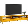 TV staliukas Televizoriaus spintelė, garstyčių, 202x39x43,5cm, plienas