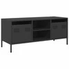 TV staliukas Televizoriaus spintelė, juoda, 101,5x39x43,5cm, plienas