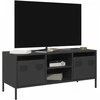 TV staliukas Televizoriaus spintelė, juoda, 101,5x39x43,5cm, plienas
