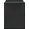 TV staliukas Televizoriaus spintelė, juoda, 80x31x39,5cm, mediena/metalas