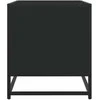 TV staliukas Televizoriaus spintelė, juoda, 270x40x46cm, apdirbta mediena