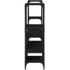 TV staliukas Televizoriaus spintelė, juoda, 206,5x28,5x95cm, mediena