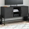 TV staliukas Televizoriaus spintelė, juoda, 100,5x39x60,5cm, plienas