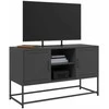 TV staliukas Televizoriaus spintelė, juoda, 100,5x39x60,5cm, plienas