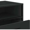 TV staliukas Televizoriaus spintelė, juoda, 100x34,5x40cm, mediena/metalas