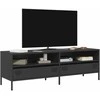 TV staliukas Televizoriaus spintelė, juoda, 135x39x43,5cm, plienas
