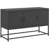 TV staliukas Televizoriaus spintelė, juoda, 100,5x39x60,5cm, plienas