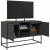TV staliukas Televizoriaus spintelė, juoda, 100,5x39x60,5cm, plienas