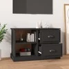 TV staliukas Televizoriaus spintelė, juoda, 73x35,5x47,5cm, apdirbta mediena