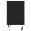 TV staliukas Televizoriaus spintelė, juoda, 69,5x30x50cm, apdirbta mediena